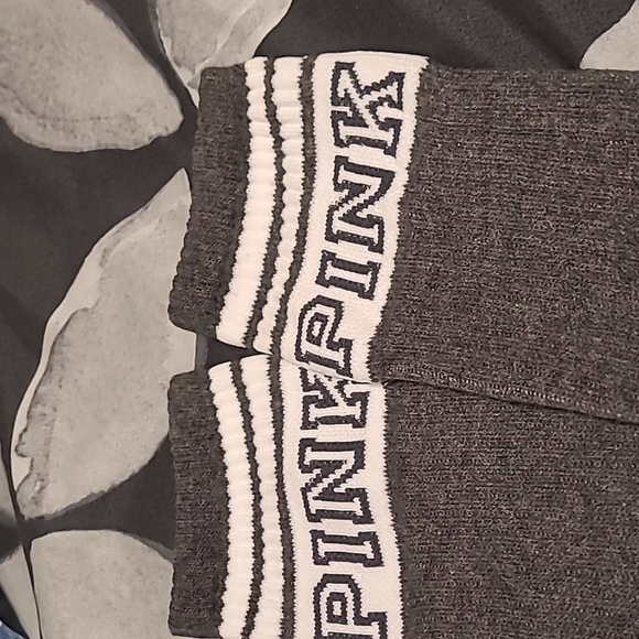 Two Pack of PINK Socks Colours Grey and Blue - Picture 3 of 4